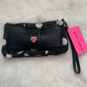 New Betsey Johnson wristlet